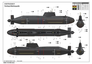 Trumpeter 05909 HMS Astute 1/144 – Bild 4