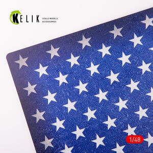 Drapeau américain KELIK KS48032 - Acrylique 3 mm (410 x 270 mm) (410 g) 1/48 – imagen 3