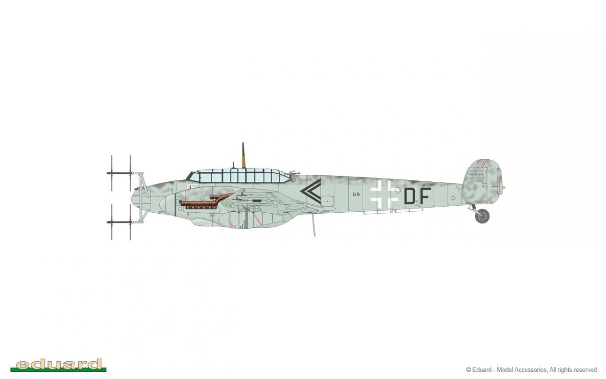 Eduard 8405 Bf 110G-4 1/48 – Bild 13