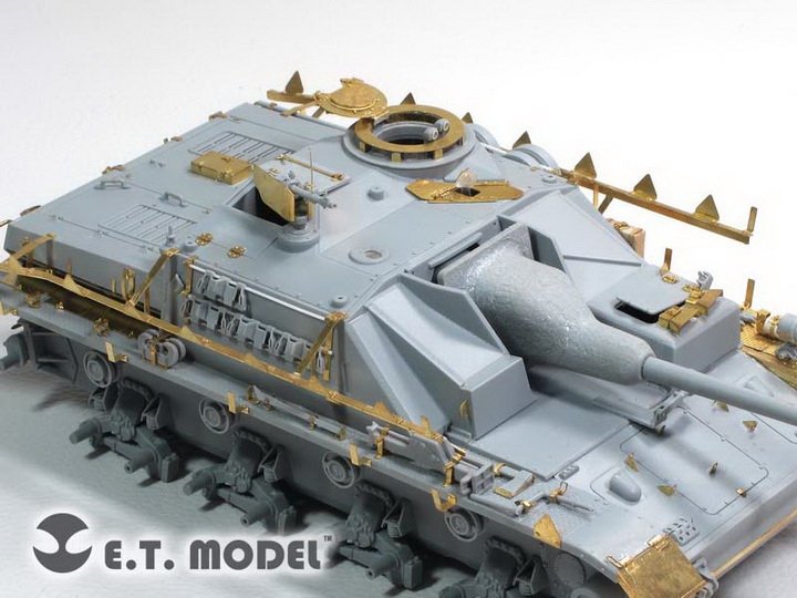 Modèle ET EA35-079 Schürzen allemands de la Seconde Guerre mondiale pour Stug.IV pour kit DRAGON Smart au 1/35 – image 5