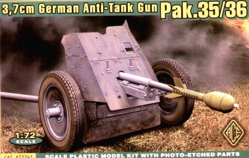 ACE 72241 Canon antichar allemand 37 mm Pak.35/36 (1/72)