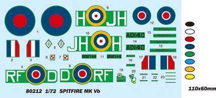 Hobby Boss 80212 Spitfire MK Vb 1/72 – immagine 2