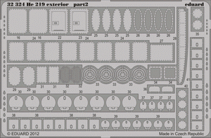 Eduard 32324 He 219 extérieur 1/32 Revell – image 2