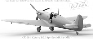 Kotare K32001 Spitfire Mk.Ia Mid. 1/32 – Bild 8