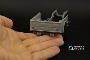 Intérieur imprimé en 3D et coloré sur papier décalcomanie (Roden) pour Dodge M37 (Quinta Studio QD35061) à l&amp;#39;échelle 1/35 – imagen 6