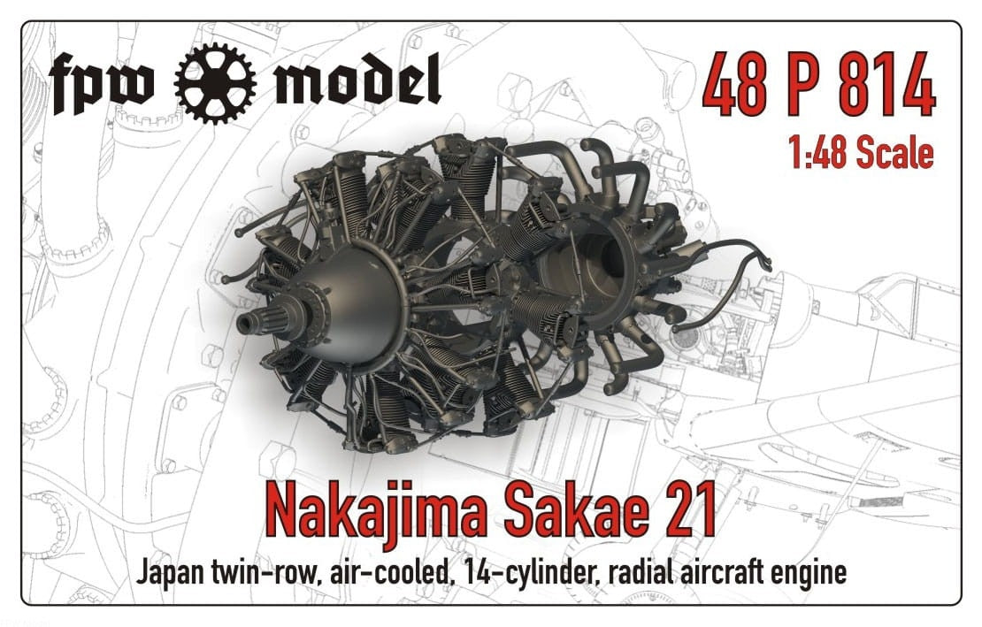 FPW Modèle 48P814 Nakajima Sakae 21 1/48