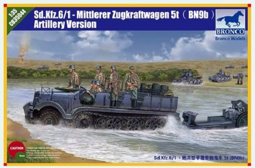 Bronco CB35044 Sd.kfz 6 5(t) Type BN9 Version d'artillerie