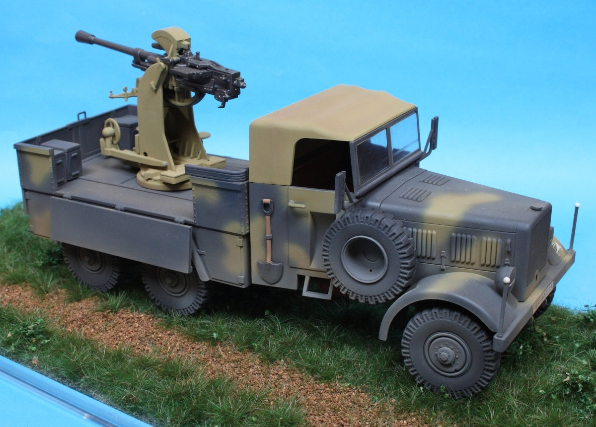 IBG 35005 Einheitsdiesel avec pistolet Breda 37mm AA 1/35 – imagen 3