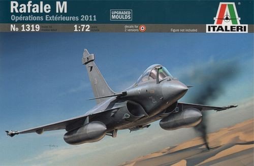 Italeri 1319 Rafale M Opérations Extérieures 2011 (1/72)