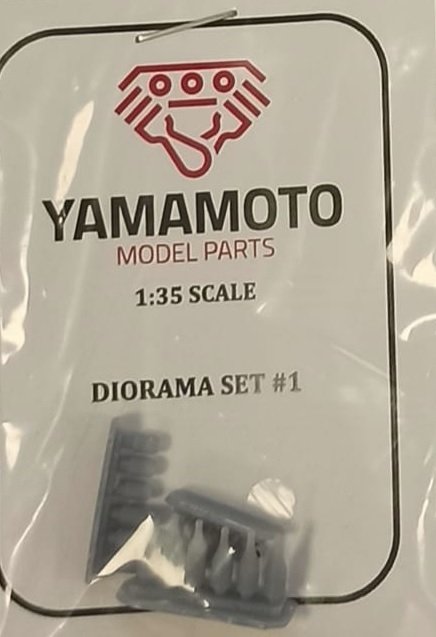 Kit de diorama Yamamoto Model Parts YMP3505 n° 1, échelle 1/35