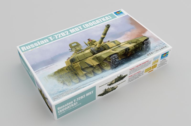 Trumpeter 09507 Char de combat principal russe T-72B2 (ROGATKA) 1/35 – image 2