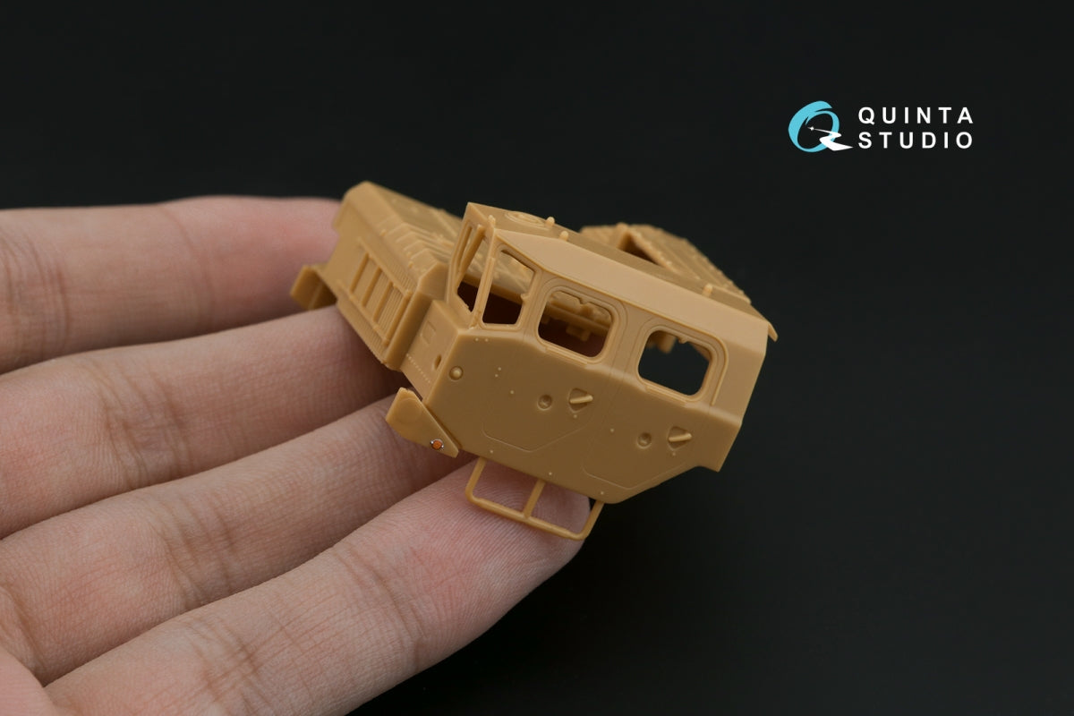 Intérieur coloré imprimé en 3D sur papier décalcomanie pour le BM-30 Smerch (QD72151 de Quinta Studio, Hobby Boss) à l&amp;#39;échelle 1/72 – image 14