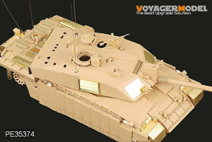 Maquette Voyager PE35374 Char de combat principal britannique Challenger 2 moderne (déserté) pour TAMIYA 35274 1/35 – immagine 11