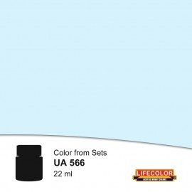 Peinture Lifecolor UA566 Bleu pâle allemand de la Première Guerre mondiale 22 ml