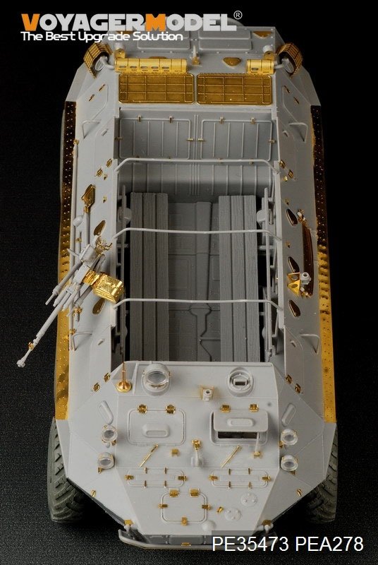 Maquette Voyager PE35473 BTR-60P APC russe moderne pour TRUMPETER 01542 1/35 – immagine 5