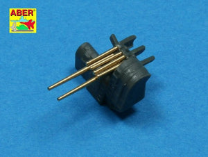 Aber 350L-37 Ensemble de 8 canons de 127 mm avec recul pour navires japonais (1/350)  – image 4