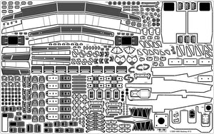 Pontos 23007F1 HMS RODNEY 1942 Kit de détails au 1/200 – image 35