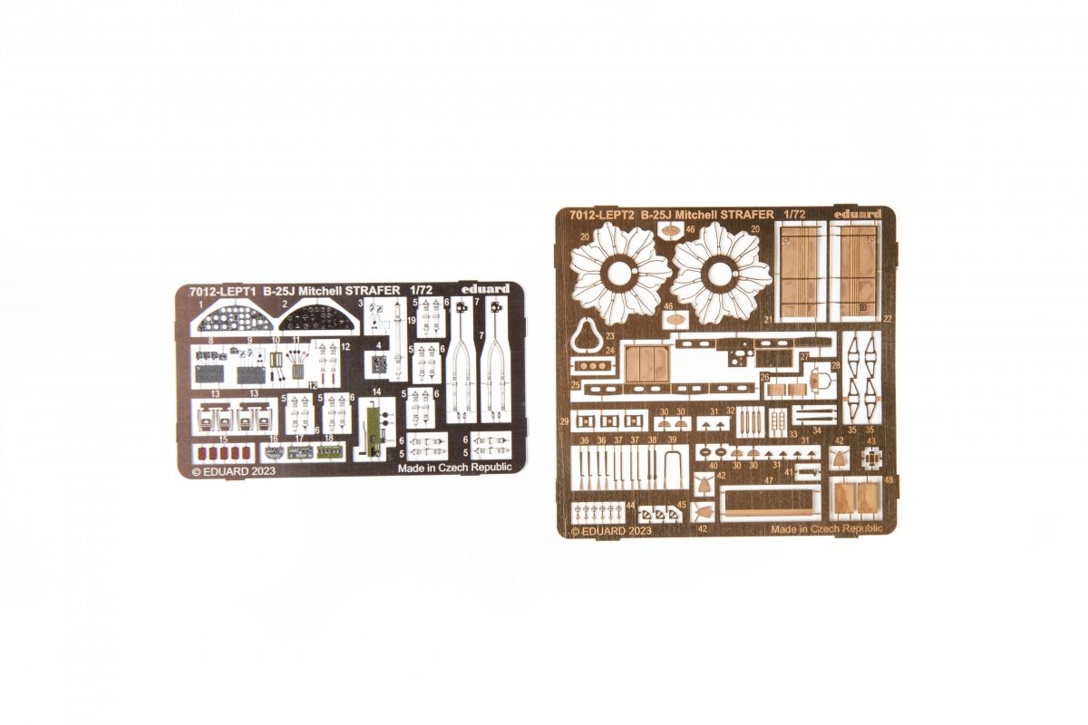Eduard 7012 B-25J Mitchell STRAFER 1/72 – zdjęcie 4