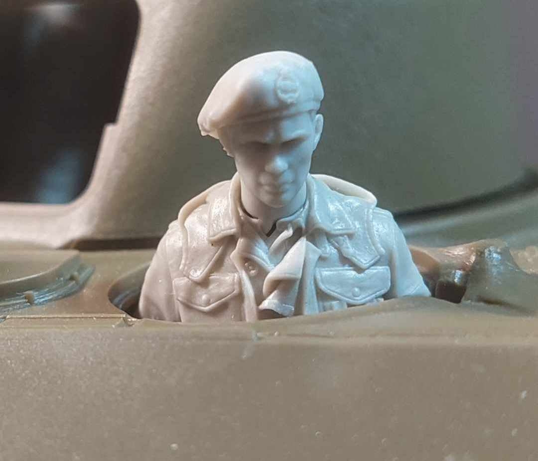 Ensemble de costumes Pixie pour chars Sherman britanniques Panzer Art FI35-216, échelle 1/35  – image 3