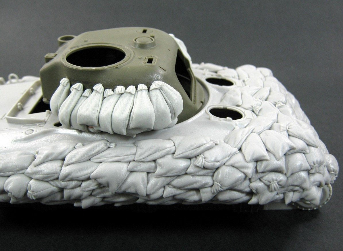 Panzer Art RE35-139 Blindage sable lourd pour char M4A1 (coque initiale) 1/35 – Bild 4