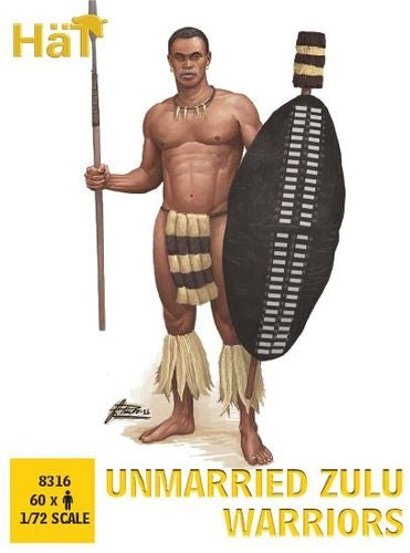 Hat 8316 Unmarried Zulu Warriors 1/72