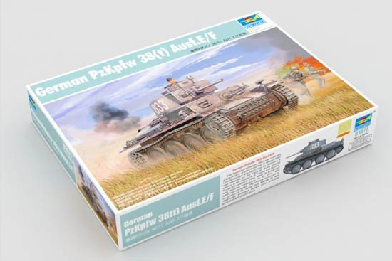Trumpeter 01577 Allemand PzKpfw 38(t) Ausf.E/F (1/35) – image 2