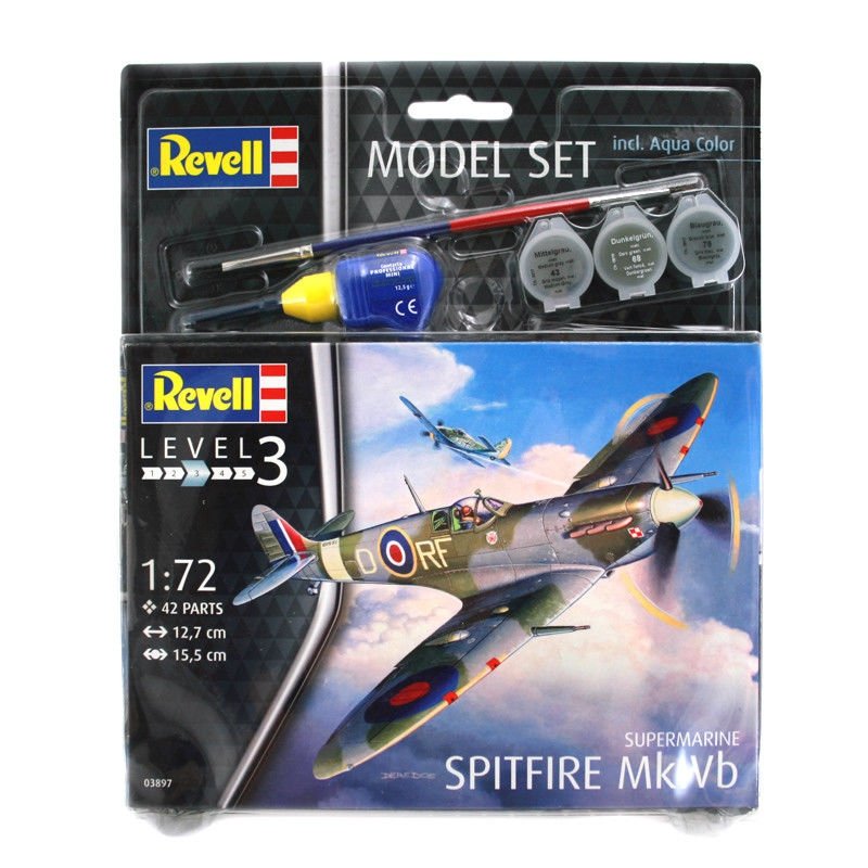 Revell 63897 Maquette Supermarine Spitfire Mk.Vb (Niveau 3) (1/72)