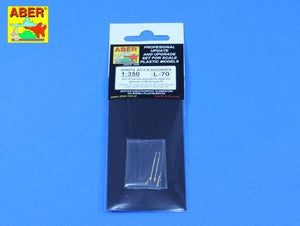 Aber 350L-70 Ensemble de canons et de périscopes pour char type IX 1/350