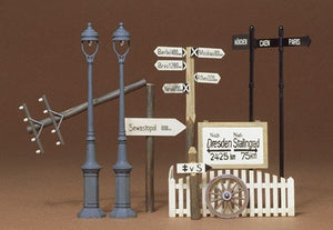 Tamiya 35067 Ensemble de panneaux de signalisation routière (1/35)  – image 2
