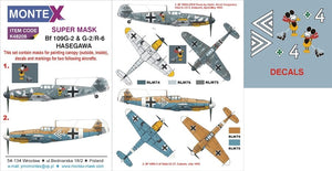 Montex K48208 Bf 109G-2 &amp;amp; G-2/R-6 1/48