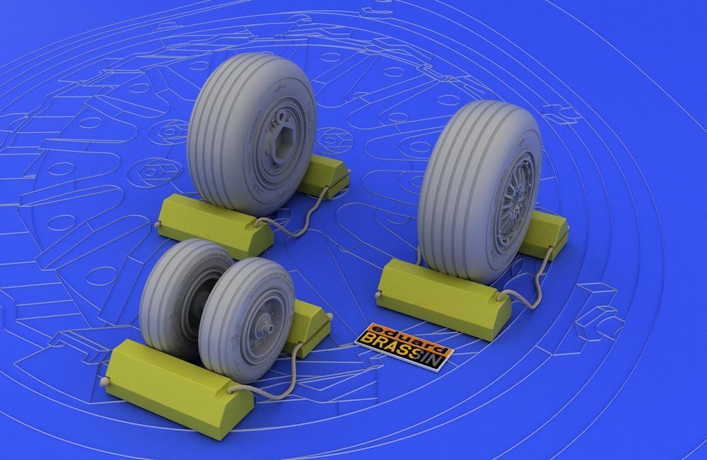 Roues Eduard 632005 F-4C/ D/E/ F/G 1/32 (Tamiya) – Bild 2