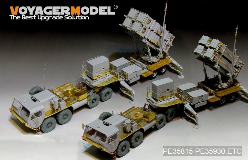 Maquette Voyager PE35930 M983 américain moderne avec système SAM Patriot MIM-104F PAC-3 Basic pour TRUMPETER 01037 1/35 – immagine 31