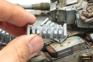Liang 0403 Maquette imprimée en 3D d&amp;#39;outils d&amp;#39;empreinte de chaussure MW Guerre de Corée (Guerre sino-vietnamienne de 1997) 1/35 – imagen 3