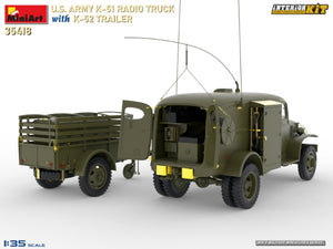 MiniArt 35418 Camion radio K-51 de l&amp;#39;armée américaine avec remorque K-52. Kit intérieur 1/35 – image 7