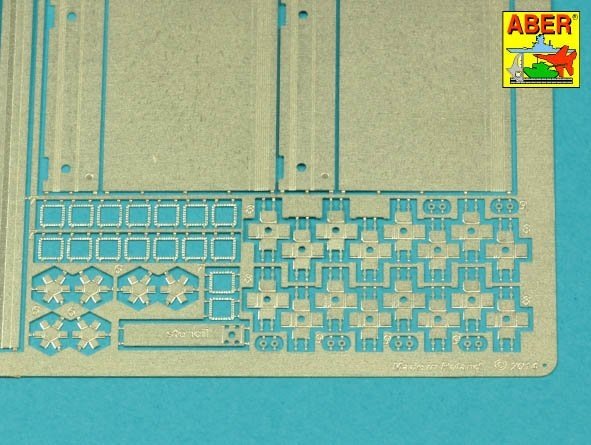 Aber 16143 Tiger I, E Tunisien avec 501e bataillon - garde-boues latéraux 1/16 – immagine 6