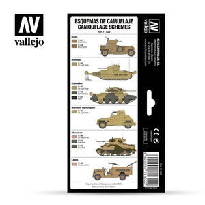 Vallejo 71622 Couleurs britanniques de la Seconde Guerre mondiale Afrique 1939-1943 8 x 17 ml – immagine 3