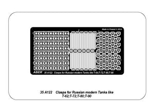 Aber 35A122 Attaches pour chars russes modernes comme le T-64;T-72;T-80;T-90 (1/35) – imagen 8