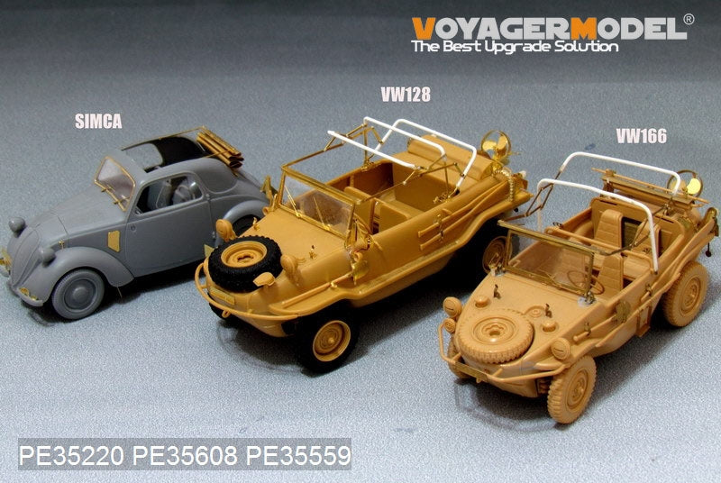 Voyager Model PE35608 WWII German Schwimmwagan Type 128 FOR AFV 35128 1/35 – zdjęcie 9