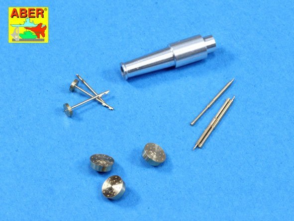 Aber 35l-175 Ensemble de canons pour char soviétique T-28 Early : 1 x KT-28 (76,2 mm), 3 x mitrailleuses DT (7,62 mm) 1/35