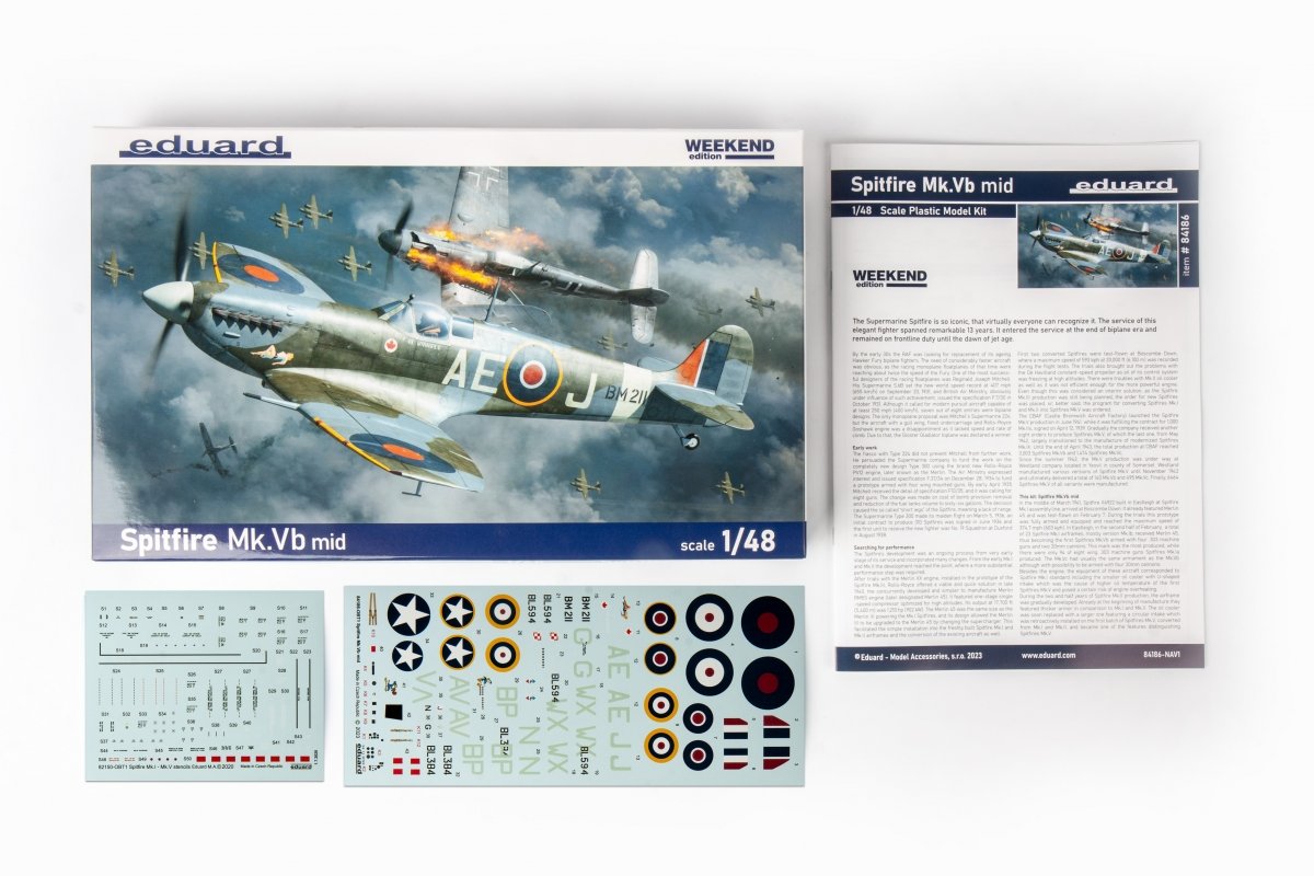 Eduard 84186 Spitfire Mk. Vb mi-1/48 – immagine 2