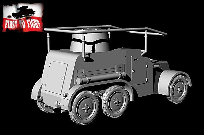 Premier à combattre PL105 Premier à combattre PL105 - Véhicule de commandement Panzerspahwagen 30(t) 1/72 – immagine 2