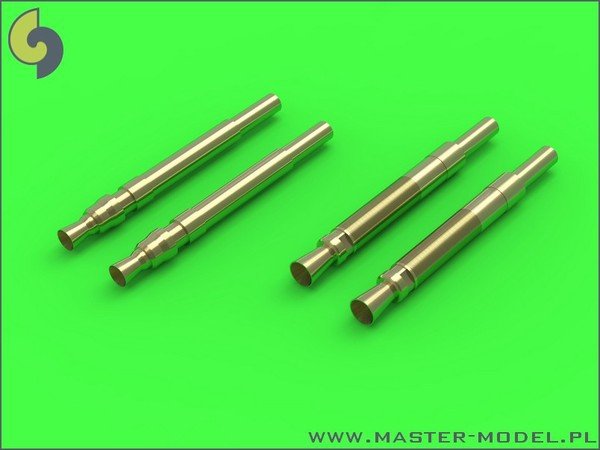 Ensemble d&amp;#39;armement Master AM-32-060 Bf 109 E &amp;amp; T (embouts MG 17, canons MG FF) (1/32)