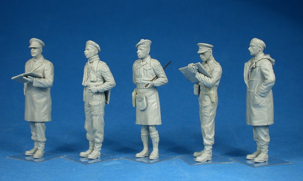 MiniArt 35165 OFFICIERS BRITANNIQUES (1/35) – immagine 3