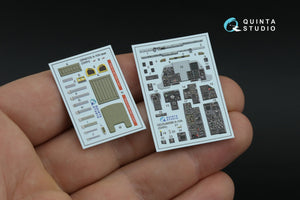 Intérieur imprimé en 3D et coloré sur papier décalcomanie Quinta Studio QD48586 A-10A Warthog (GWH) 1/48 – immagine 2