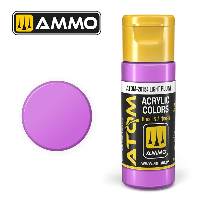 AMMO de Mig Jimenez 20154 ATOM COLOR Prune claire 20ml 