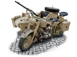 Italeri 7403 Moto militaire allemande avec side-car (1/9) – Bild 2