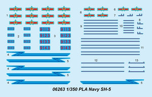Trumpeter 06263 PLA Navy SH-5 1/350 – zdjęcie 4