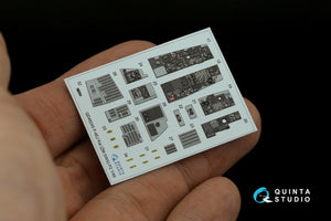 Intérieur imprimé en 3D et coloré sur papier décalcomanie Quinta Studio QD48245 F-4EJ Kai (ZM SWS) 1/48 – immagine 10