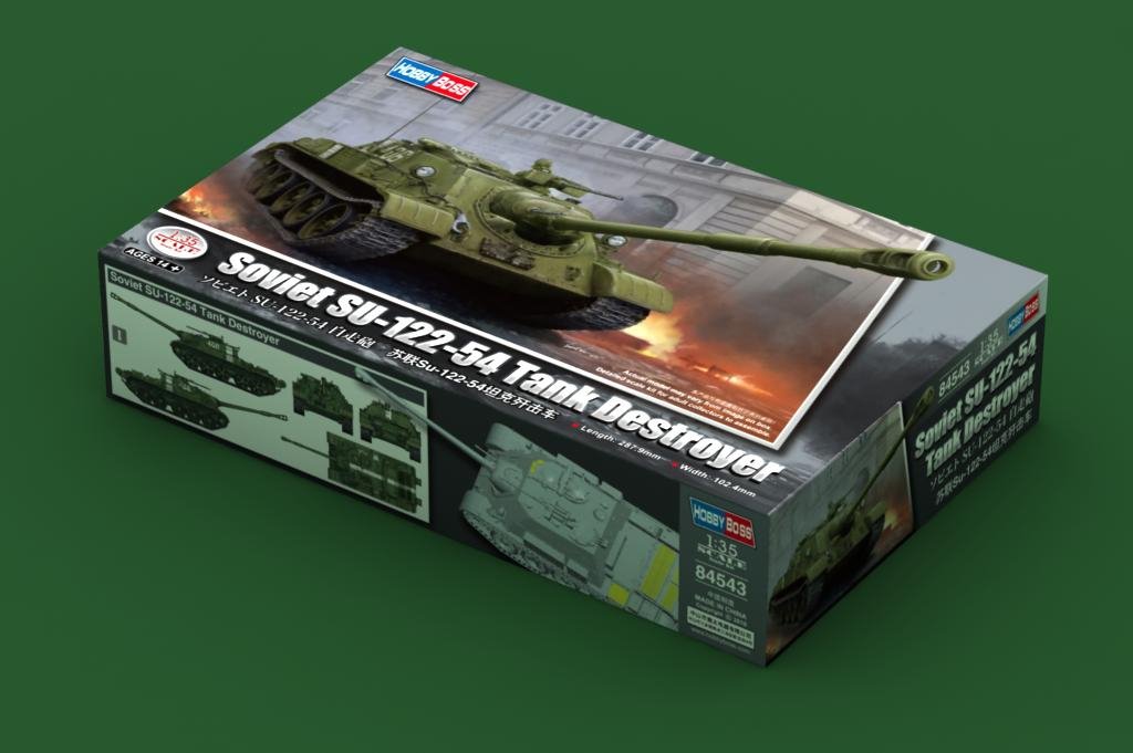 Hobby Boss 84543 Chasseur de chars soviétique SU-122-54 (1/35) – image 2