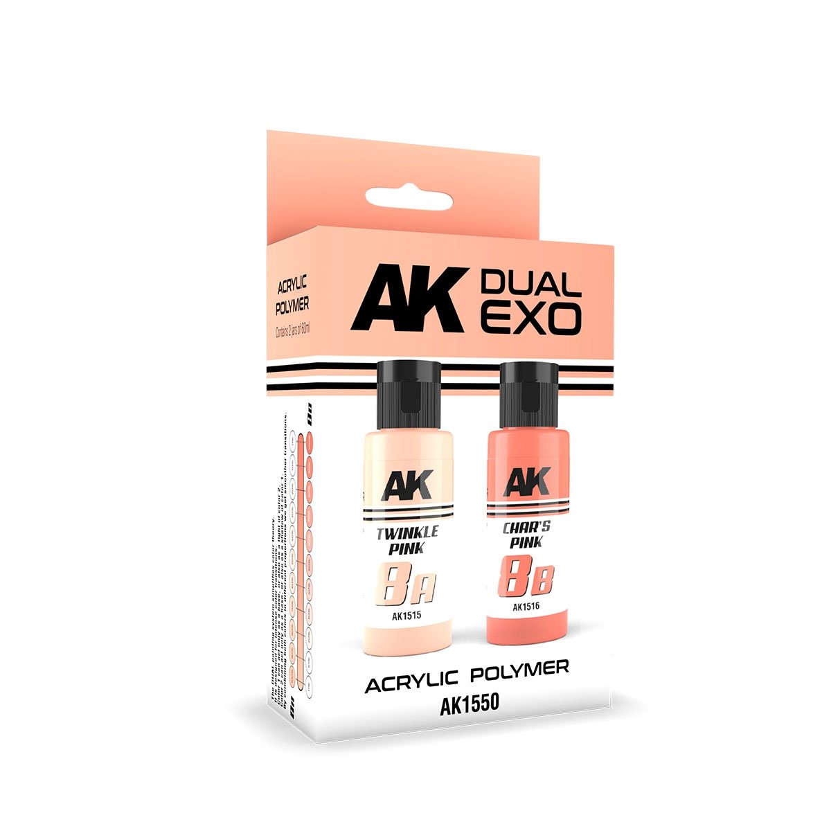 AK Interactive AK1550 DUAL EXO SET 8 – 8A ROSE PÉTILLANT &amp; 8B ROSE CHAR